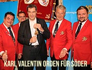 Karl-Valentin Orden 2020 geht an Ministerpräsident Markus Söder, Verleihung am 01.02.2020 im Deutschen Theater (©Foito: Martin Schmitz)